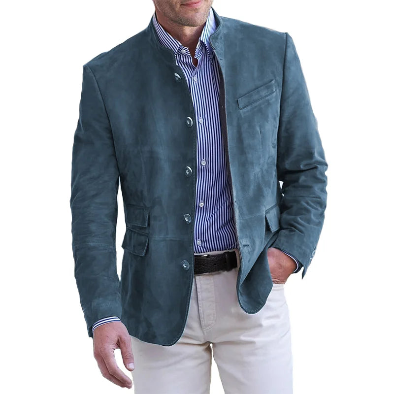 Men's Coat with Long Sleeves