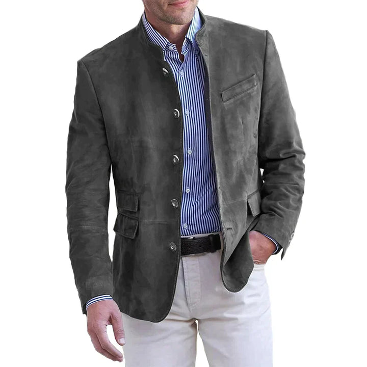 Men's Coat with Long Sleeves
