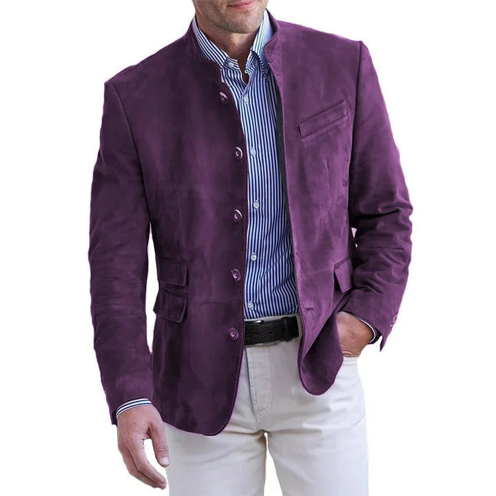 Men's Coat with Long Sleeves