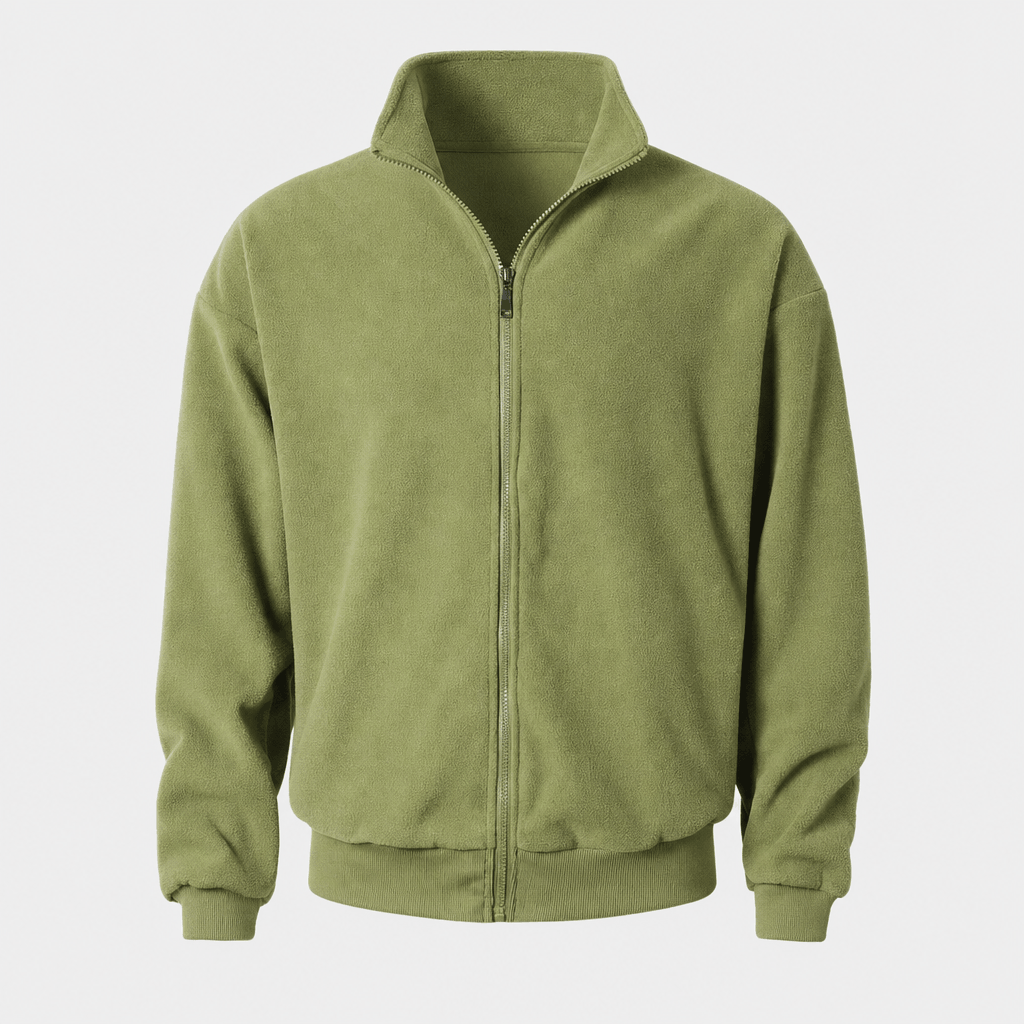 Denys | Men's Brushed Zip Through Jacket