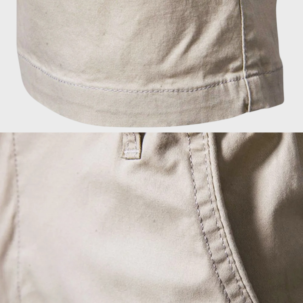 Desmond | Men's Casual Cotton Summer Shorts with Pockets