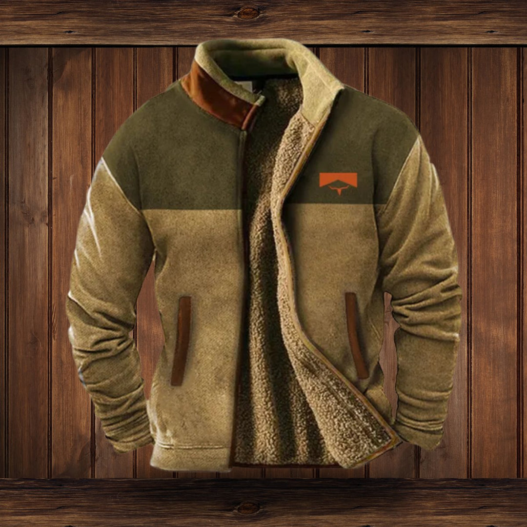 Didier | Men's Pile Lined Western Zip Jacket