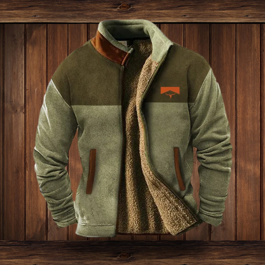 Didier | Men's Pile Lined Western Zip Jacket