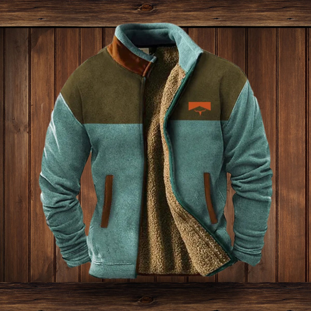 Didier | Men's Pile Lined Western Zip Jacket