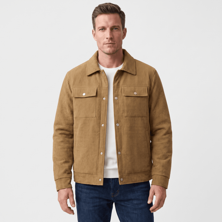 Dietrich | Men's Ribbed Cord Trucker Jacket