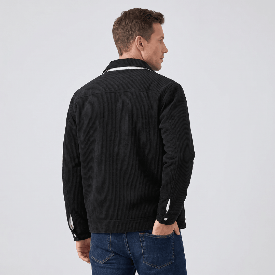 Dietrich | Men's Ribbed Cord Trucker Jacket