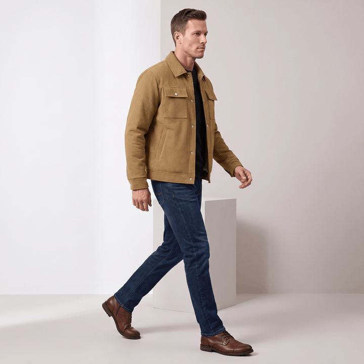 Dietrich | Men's Ribbed Cord Trucker Jacket