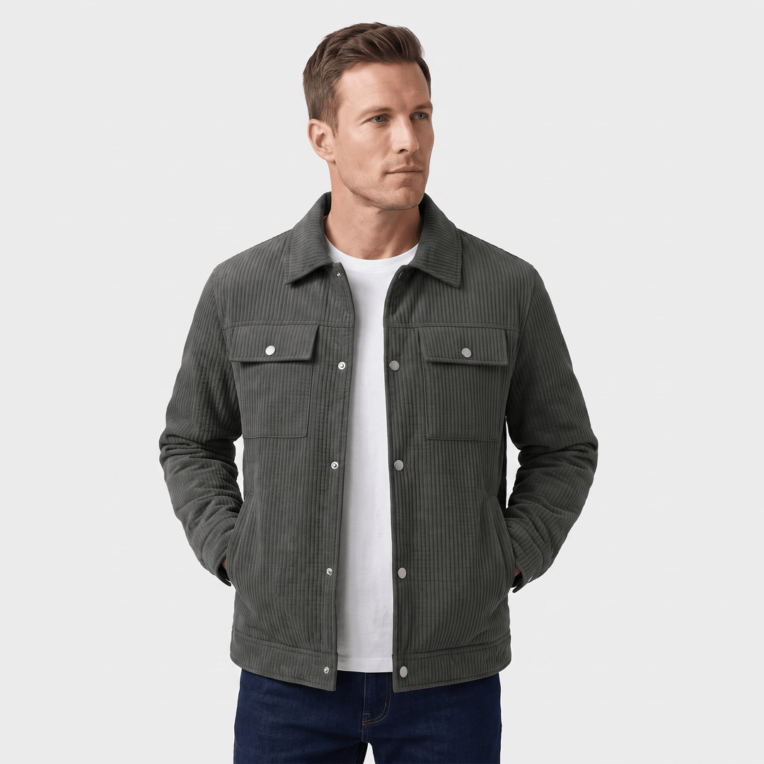 Dietrich | Men's Ribbed Cord Trucker Jacket
