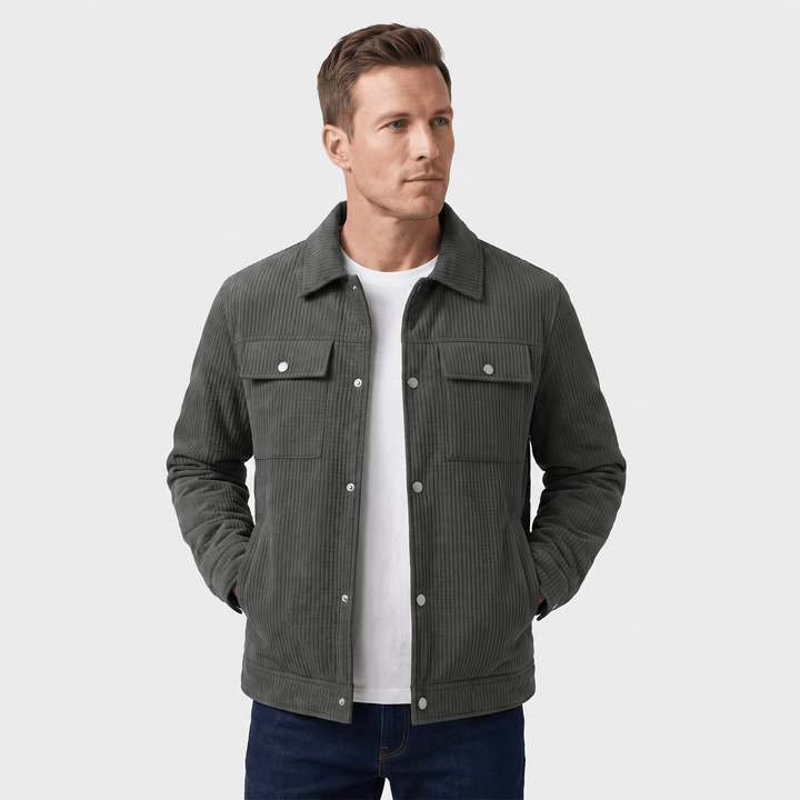 Dietrich | Men's Ribbed Cord Trucker Jacket