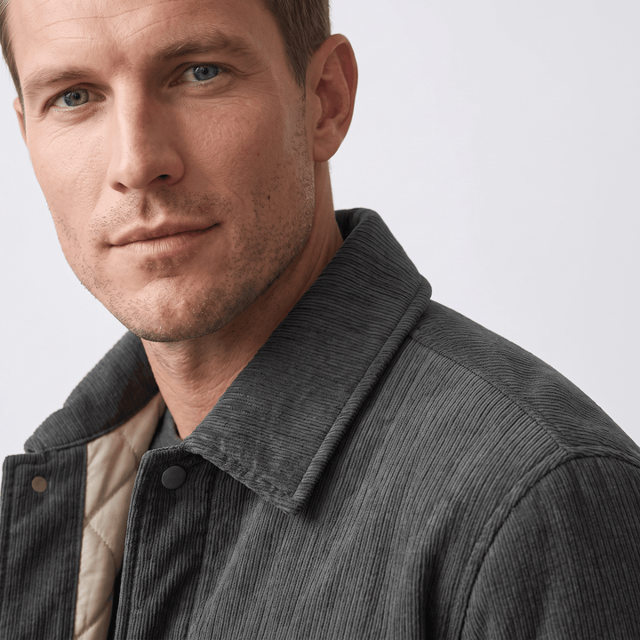 Dietrich | Men's Ribbed Cord Trucker Jacket