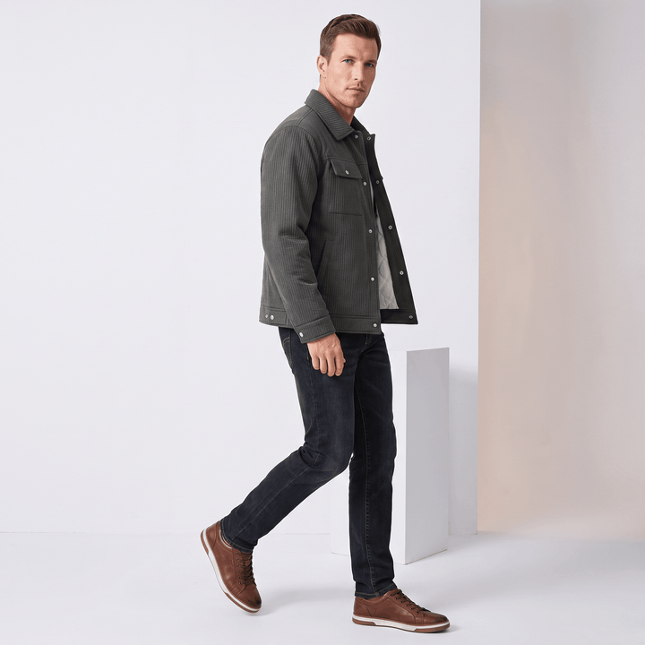 Dietrich | Men's Ribbed Cord Trucker Jacket