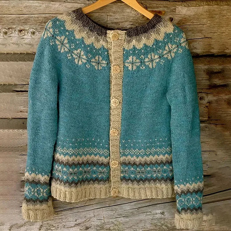 Freya | Vintage Icelandic Cardigan