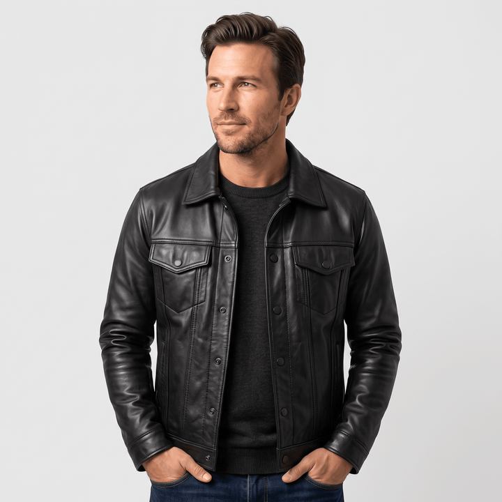 Dreux | Men's Button Front Rider Jacket