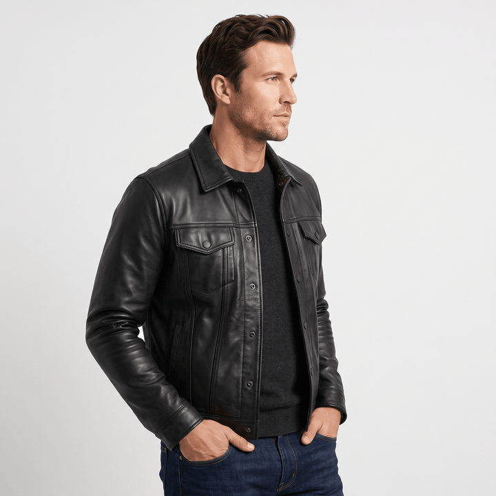 Dreux | Men's Button Front Rider Jacket