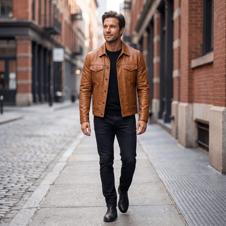 Dreux | Men's Button Front Rider Jacket