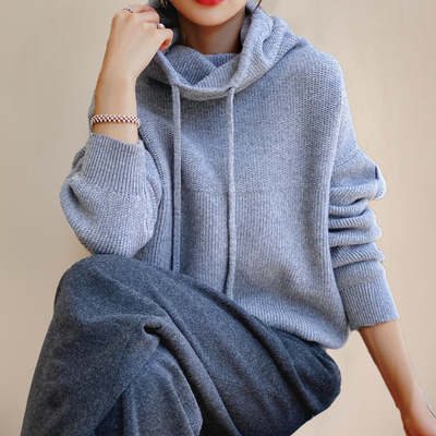 Isabel Knitted Hoodie | Hoodie