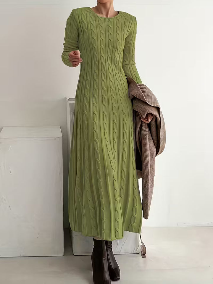 Women's A-Line Dress with Cap Sleeves