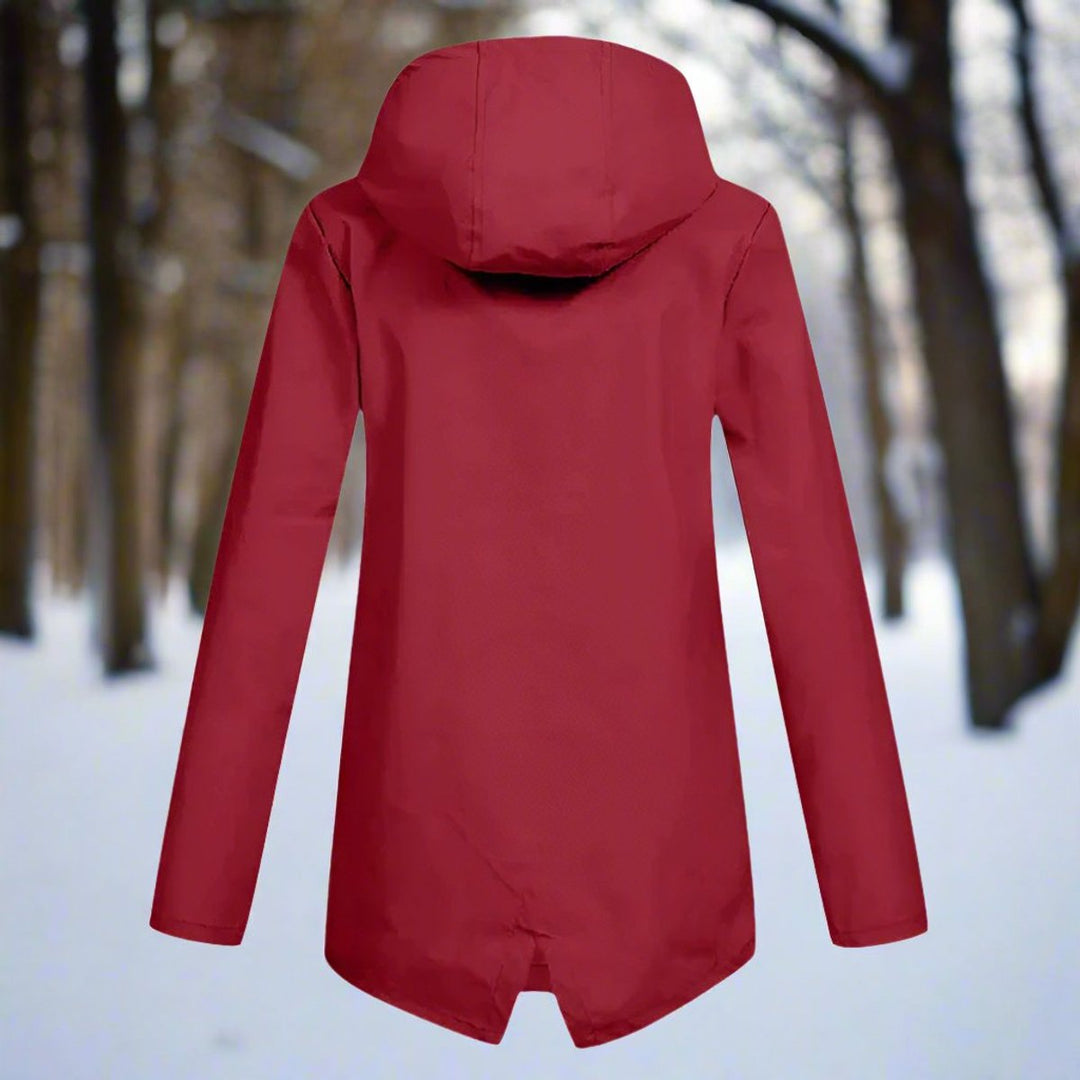 Vianne | Women's Hooded Anorak with Snap Pockets