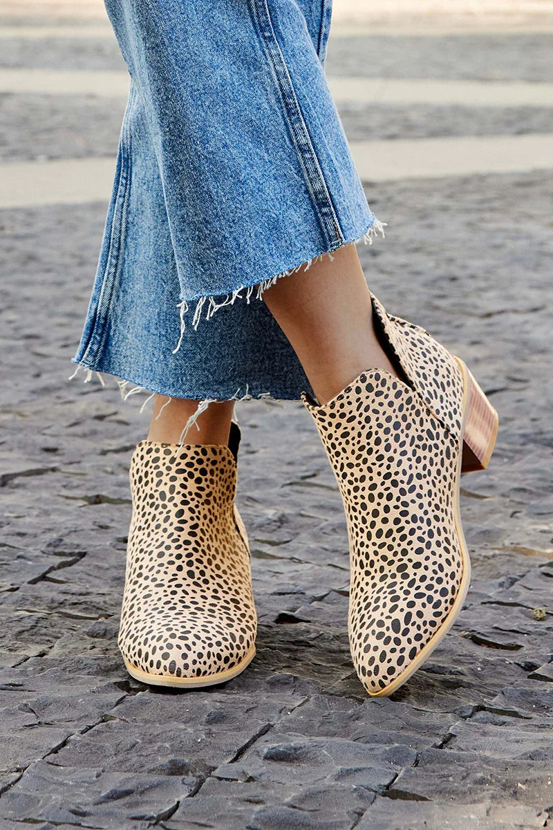 Sophie | Printed Ankle Boots