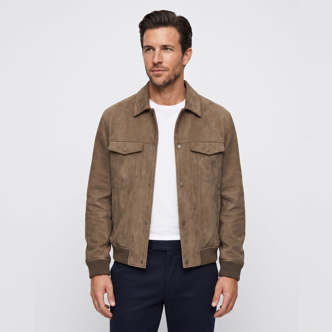 Edmond | Men's Napped Trucker Jacket