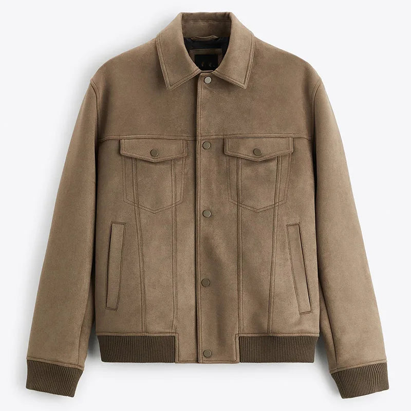 Edmond | Men's Napped Trucker Jacket