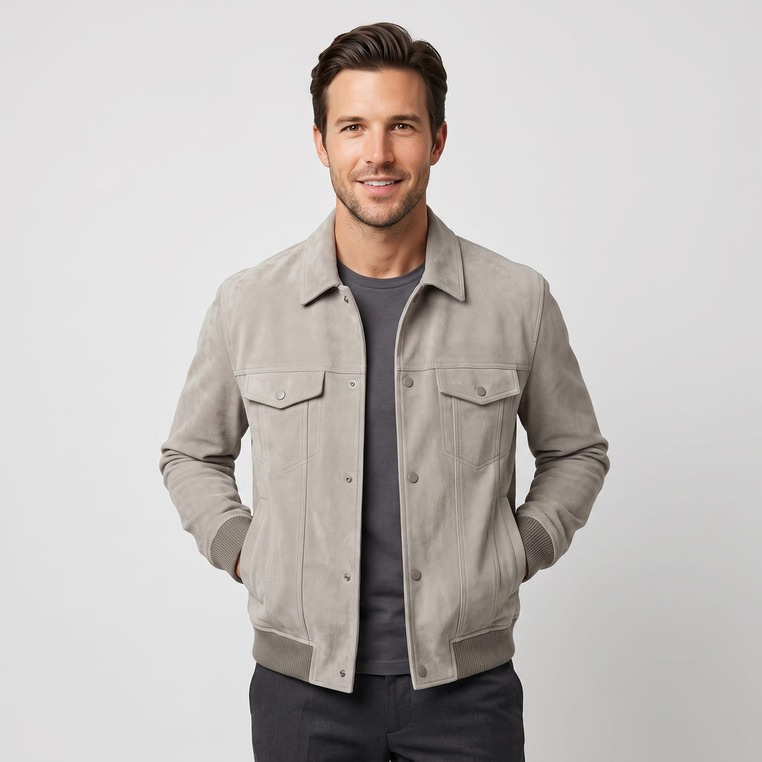 Edmond | Men's Napped Trucker Jacket