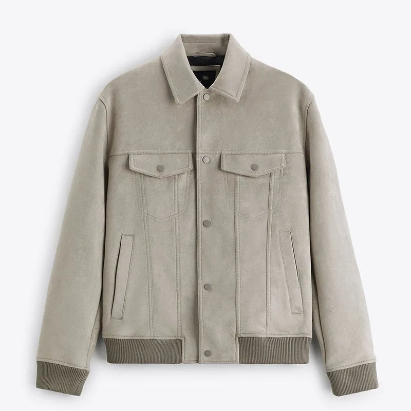 Edmond | Men's Napped Trucker Jacket