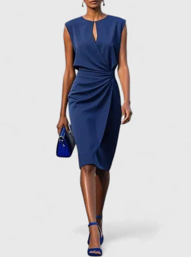 Eleanor | Women's Sleek Sophisticated Midi Dress
