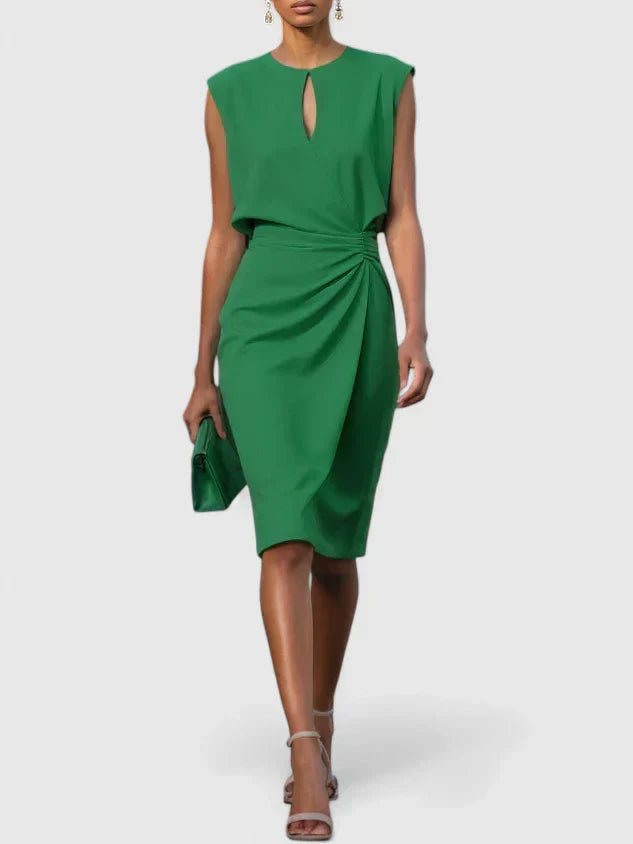 Eleanor | Women's Sleek Sophisticated Midi Dress