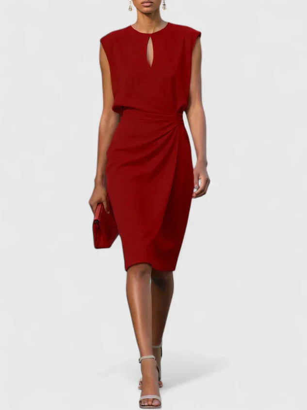 Eleanor | Women's Sleek Sophisticated Midi Dress