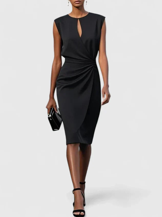 Eleanor | Women's Sleek Sophisticated Midi Dress