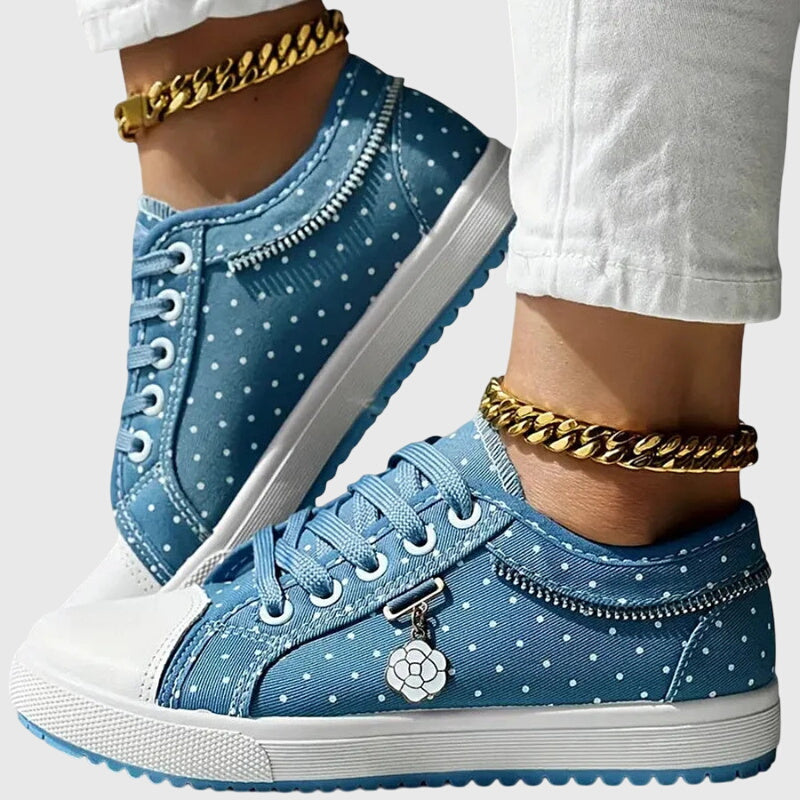 Elena | Women's Cushioned Wide-Toe-Box Ergonomic Sneakers