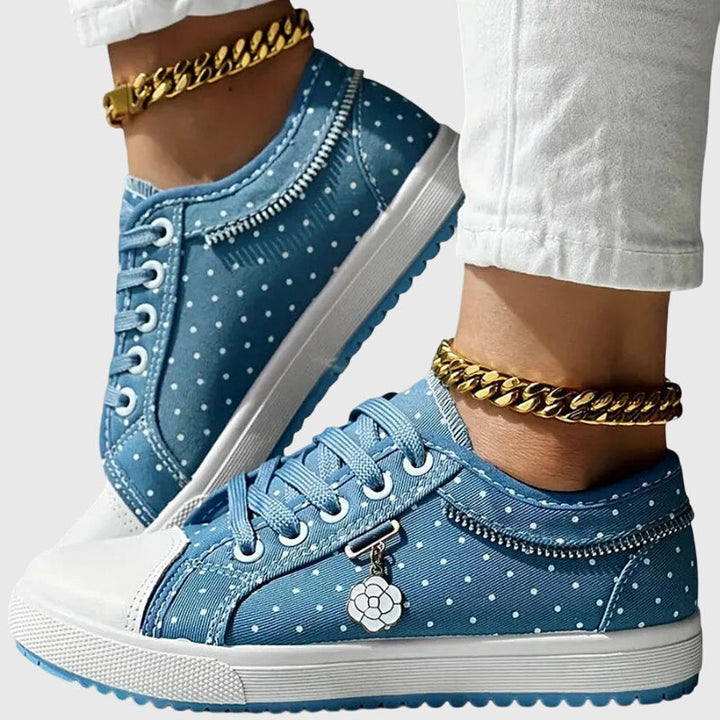 Elena | Women's Cushioned Wide-Toe-Box Ergonomic Sneakers