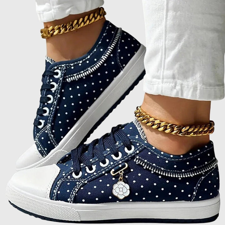 Elena | Women's Cushioned Wide-Toe-Box Ergonomic Sneakers
