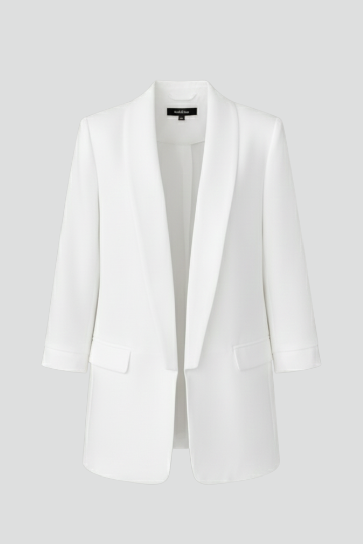 Lorraine | Women's Open-Front Shawl Collar Blazer