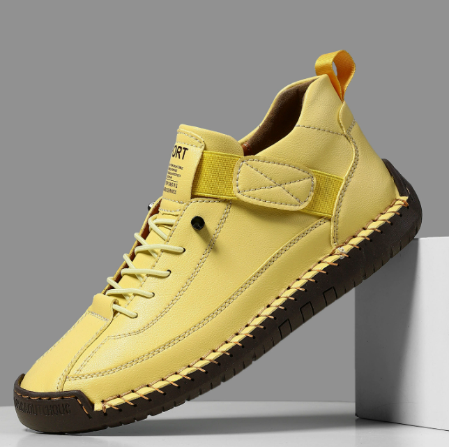 Emiline | Women's Lightweight Breathable Leather Comfort Sneakers