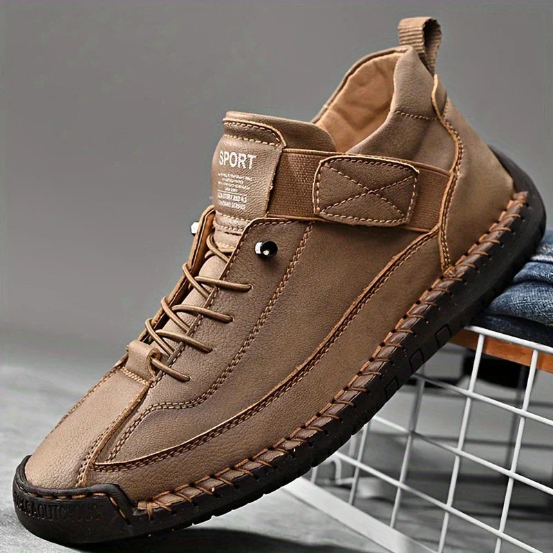 Emiline | Women's Lightweight Breathable Leather Comfort Sneakers