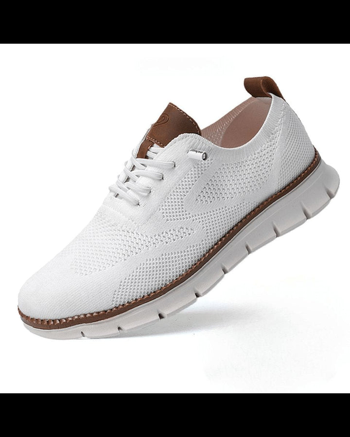 Evrard | Men's Knit Derby Sneakers