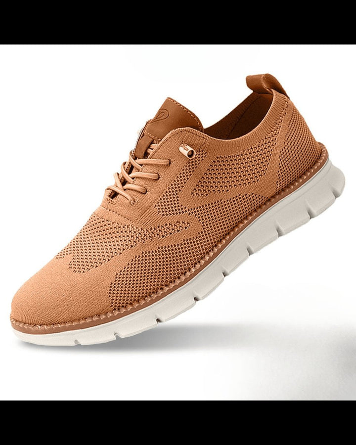 Evrard | Men's Knit Derby Sneakers