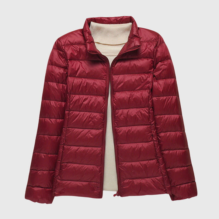 Leonie | Women's Quilted Puffer Jacket with Zip Front