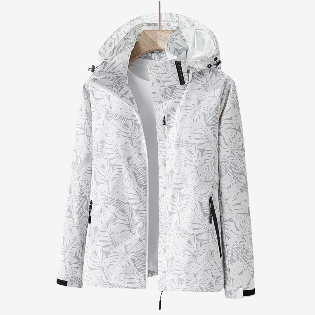 Melisande | Women's Printed Hooded Shell Jacket