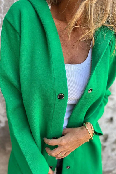 Lidia | Hooded Soft Knit Jacket
