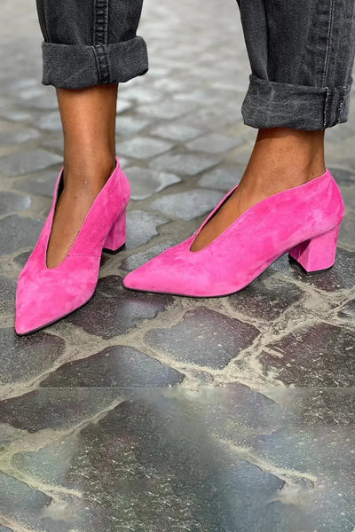 Sophia | Elegant Block Heel Pumps