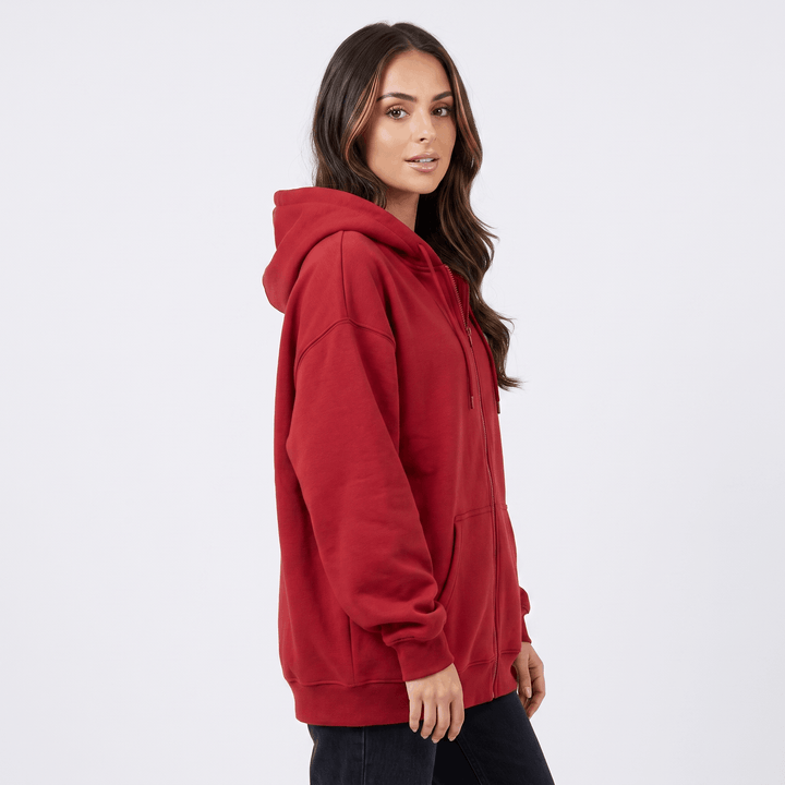 Fantine | Women's Longline Zip Hoodie