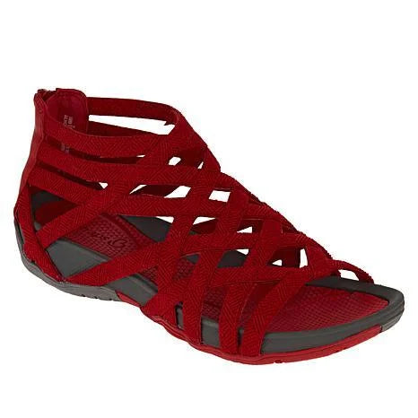 Faye | Women's Crisscross Cushioned Arch-Support Gladiator Sandals