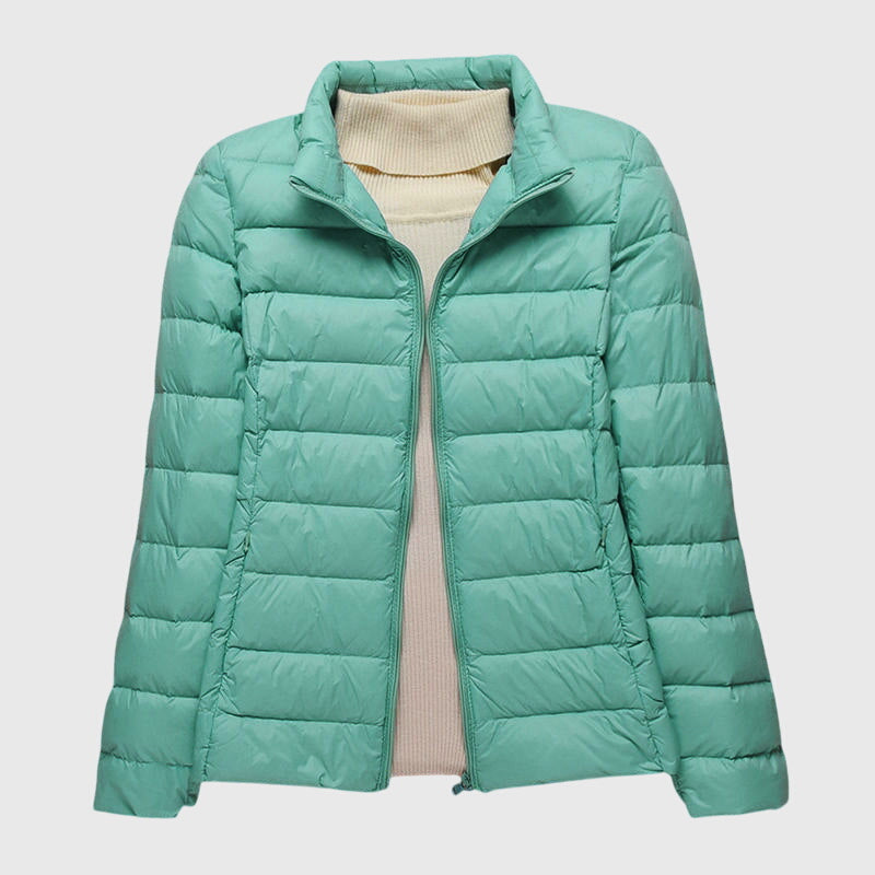 Leonie | Women's Quilted Puffer Jacket with Zip Front