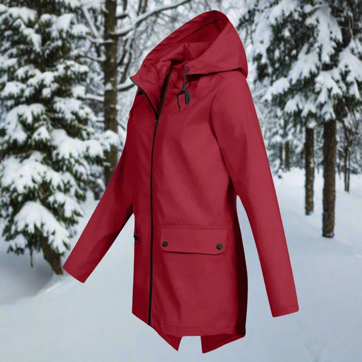 Vianne | Women's Hooded Anorak with Snap Pockets