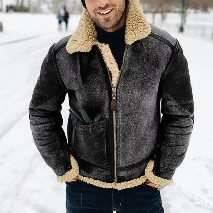 Fiacre | Men's Pile Collar Flight Jacket