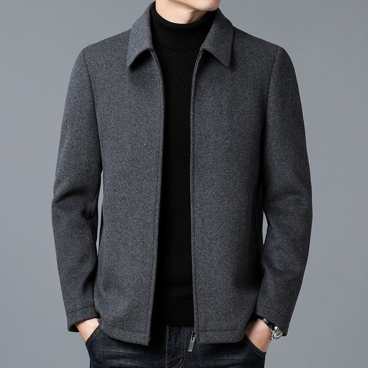 Gabin | Men's Plain Collared Zip Jacket