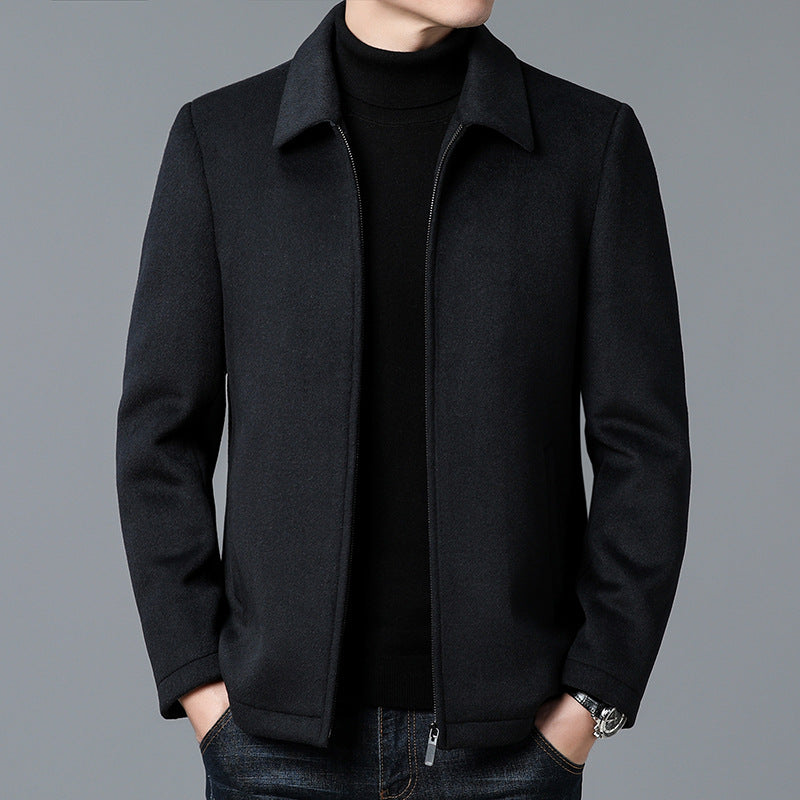 Gabin | Men's Plain Collared Zip Jacket